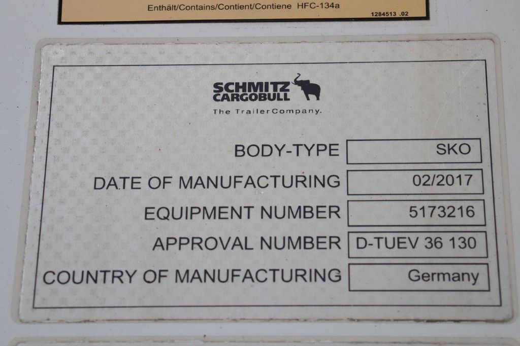 Reefer Oplegger Schmitz Cargobull Semitrailer Reefer Multitemp 2017