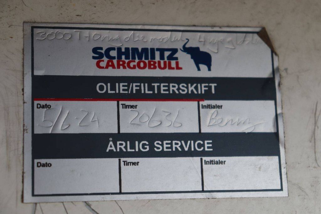 Reefer Oplegger Schmitz Cargobull 2019