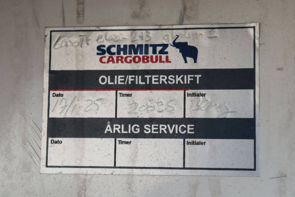 Reefer Oplegger Schmitz Cargobull SKO 2019