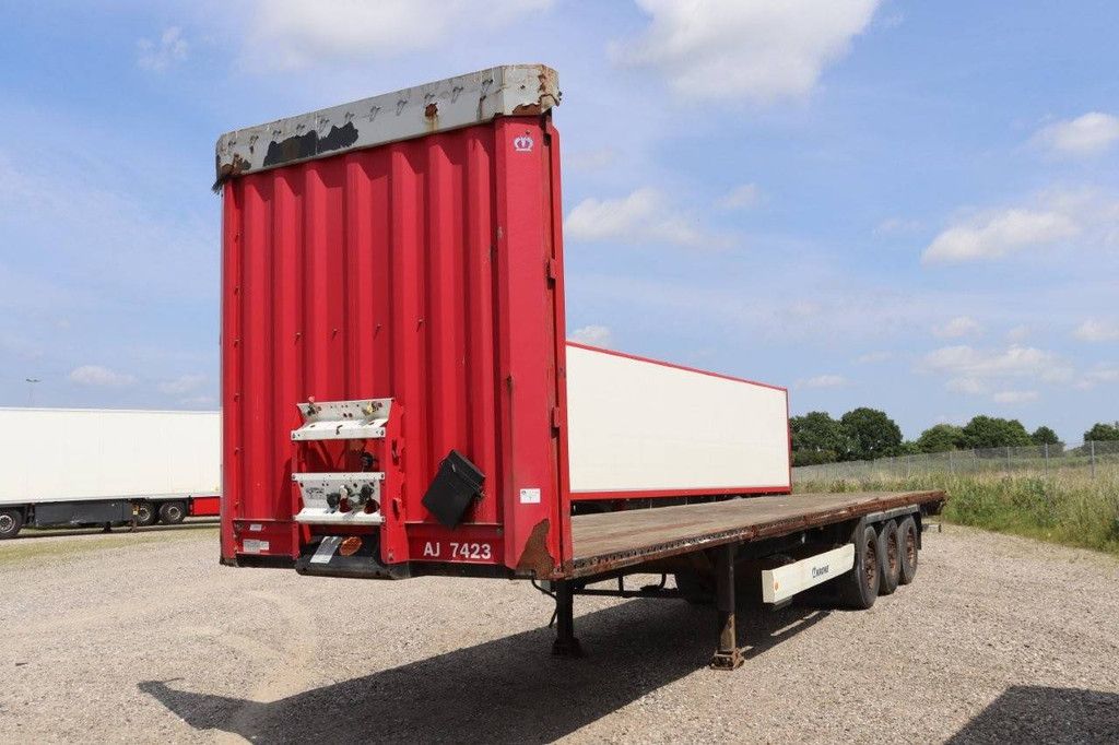 Flatbed trailer Krone SD 2013