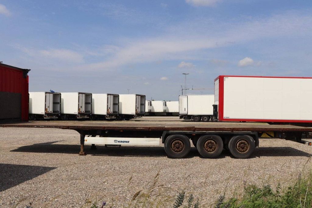 Flatbed trailer Krone SD 2013