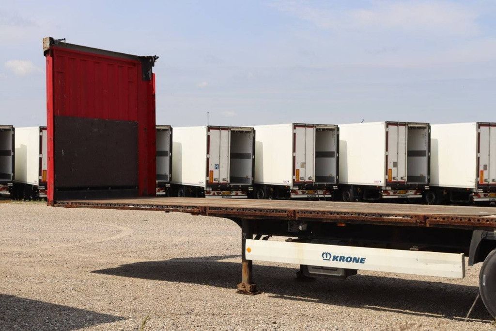 Flatbed trailer Krone SD 2013