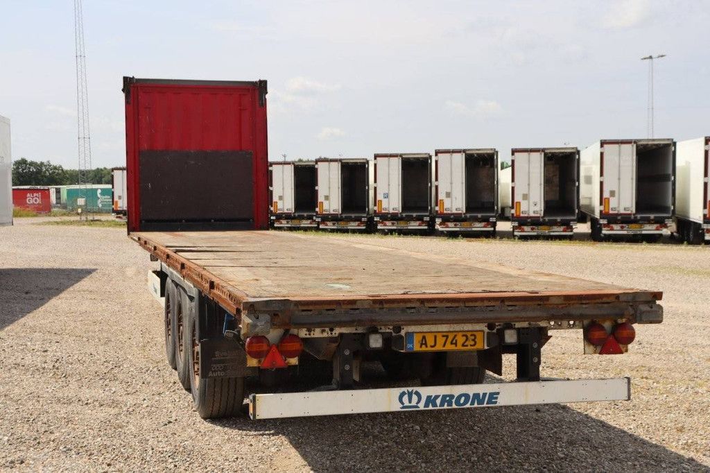 Flatbed trailer Krone SD 2013