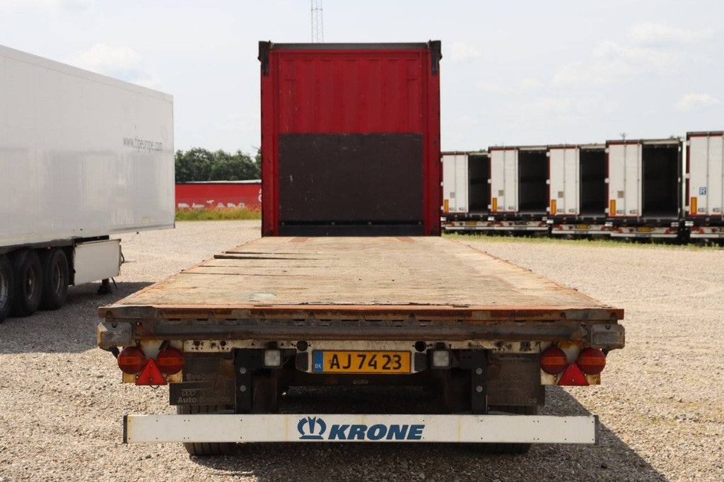 Flatbed trailer Krone SD 2013