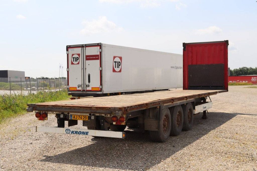 Flatbed trailer Krone SD 2013