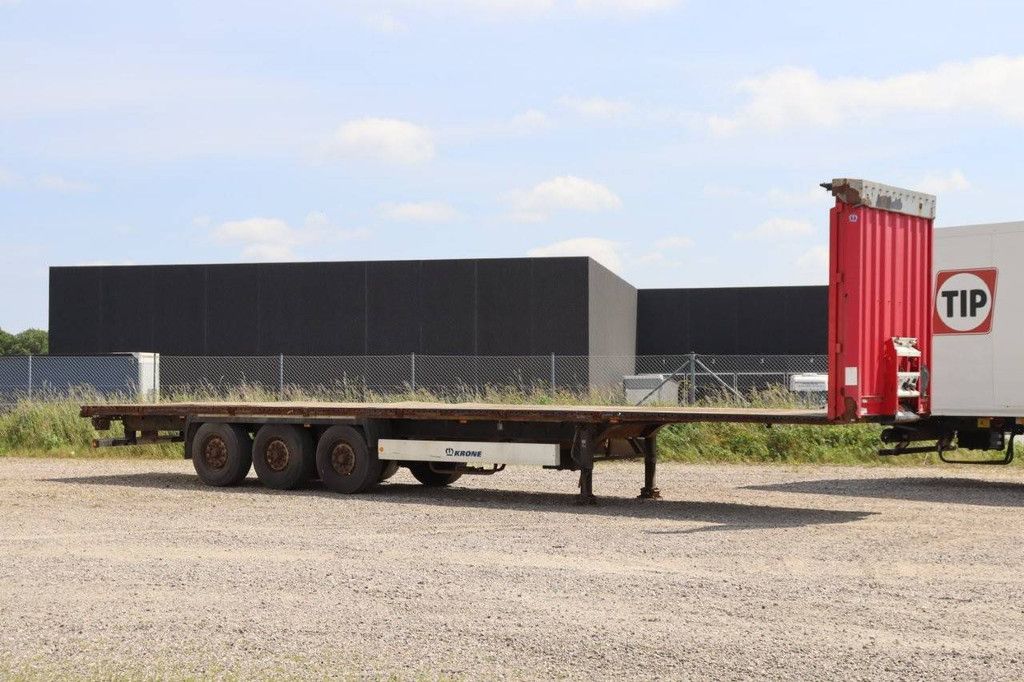 Flatbed trailer Krone SD 2013