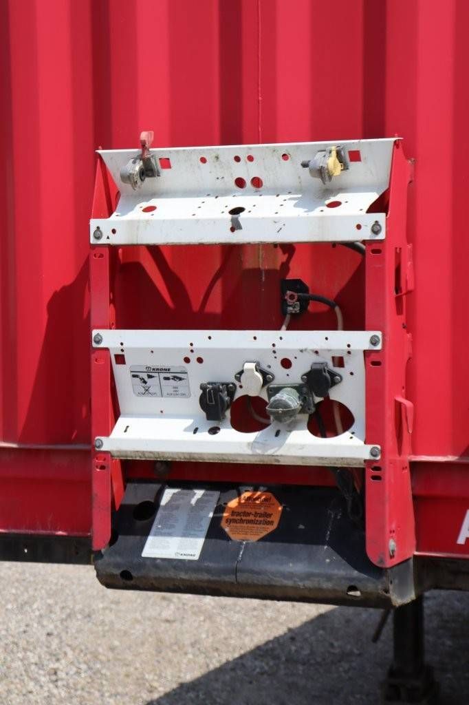 Flatbed trailer Krone SD 2013