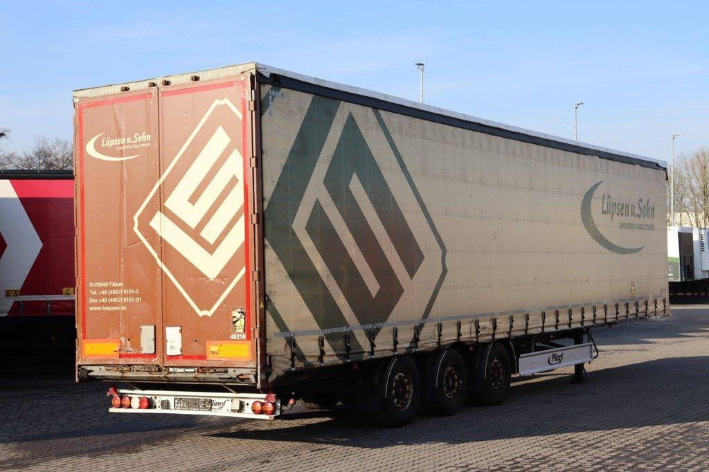 Curtainsider trailer Fliegl SDS 2016