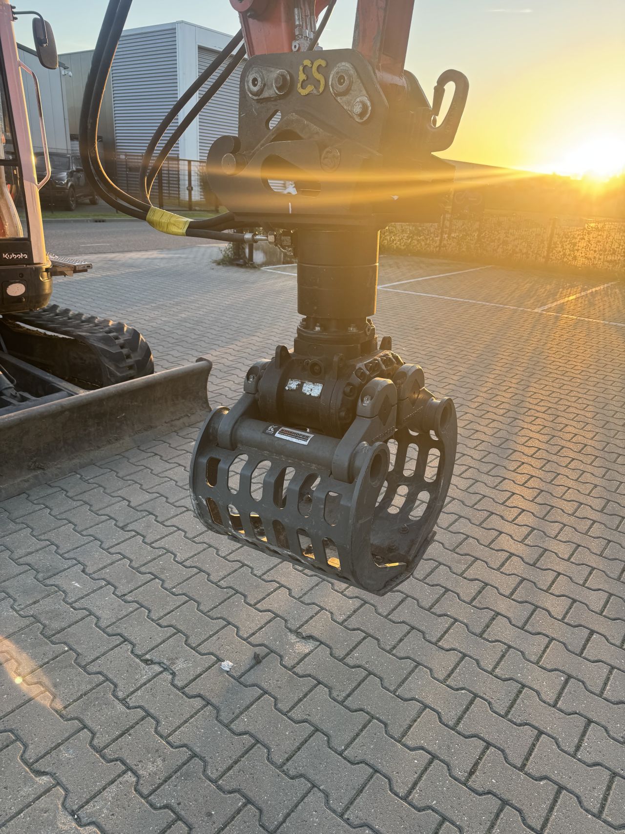 Kinshofer sorteergrijper cw10 4-8ton