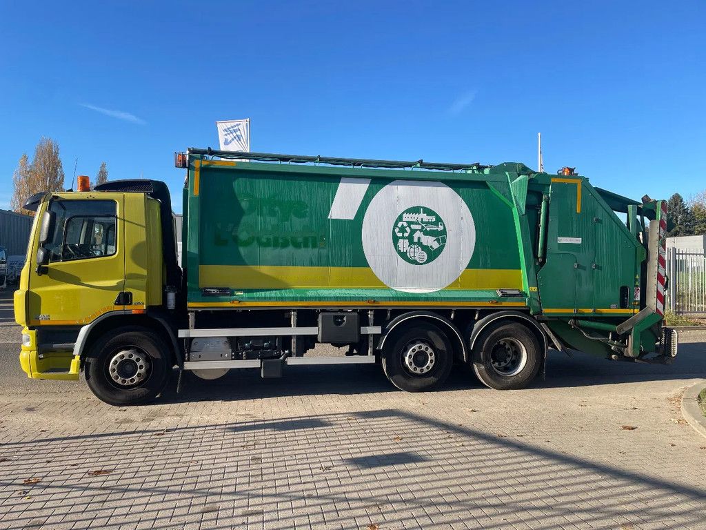 DAF CF 75.310 6x2 Vuilniswagen Geesink Norba GPM 3 Top staat ! (22 Cubiek)