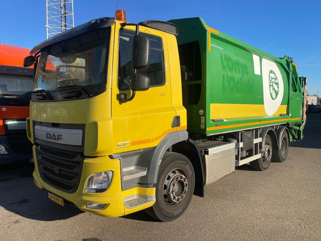 DAF CF 330 6x2 Vuilniswagen Geesink Norba GPM 4 Topstaat !! APK : 07/2026 !