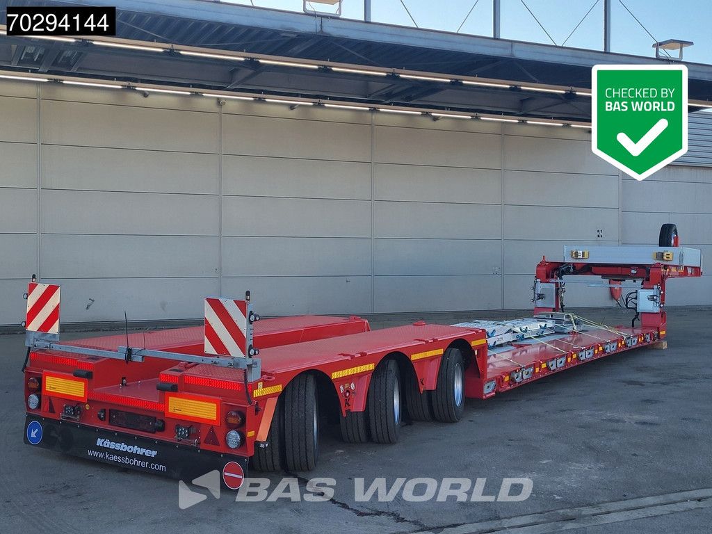Kässbohrer LB3E 3 axles Extenable 540cm Gooseneck 3xSteeringaxle