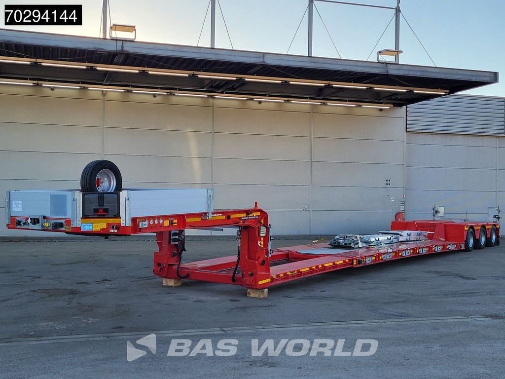 Kässbohrer LB3E 3 axles Extenable 540cm Gooseneck 3xSteeringaxle