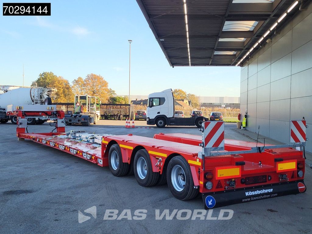 Kässbohrer LB3E 3 axles Extenable 540cm Gooseneck 3xSteeringaxle