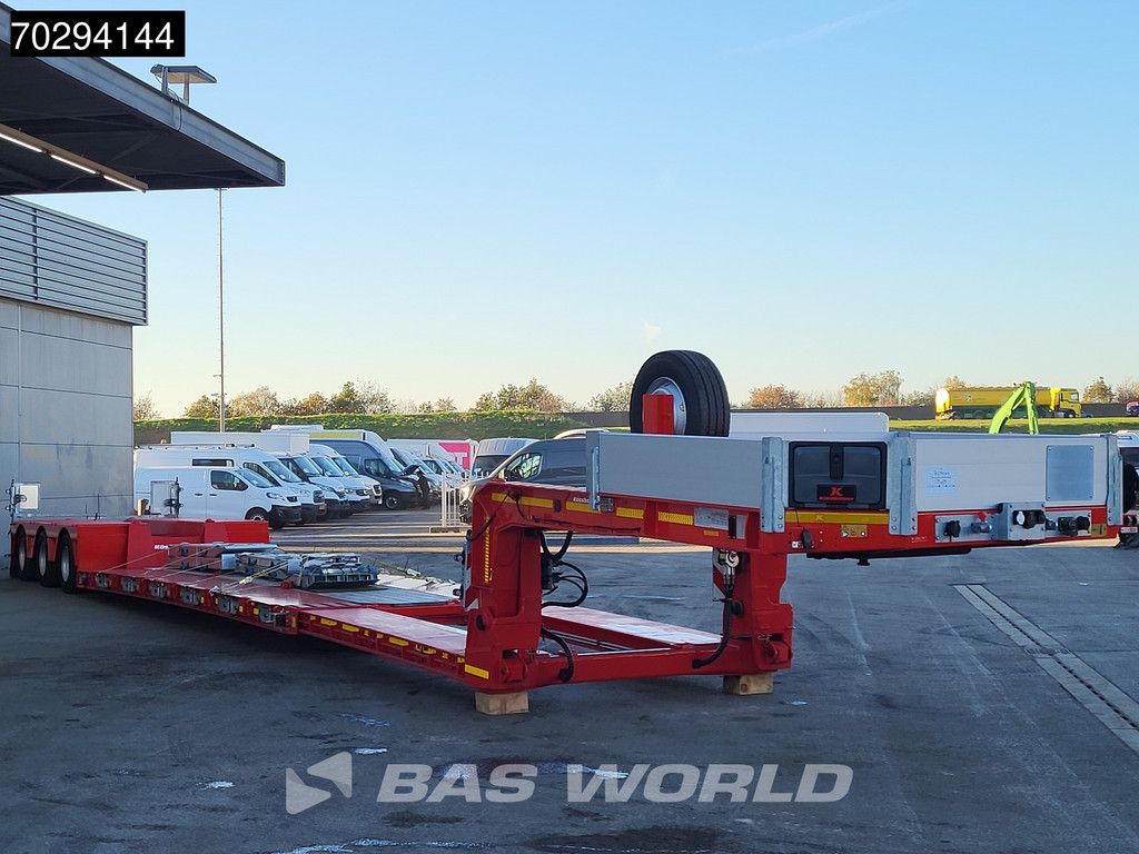 Kässbohrer LB3E 3 axles Extenable 540cm Gooseneck 3xSteeringaxle