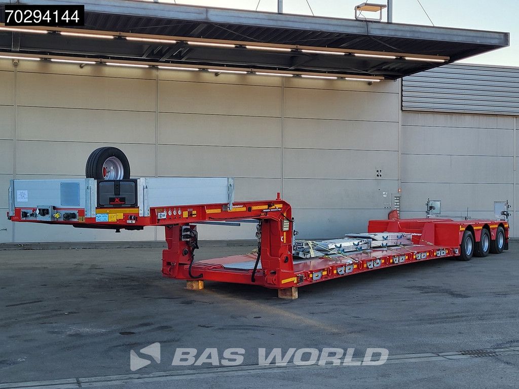 Kässbohrer LB3E 3 axles Extenable 540cm Gooseneck 3xSteeringaxle