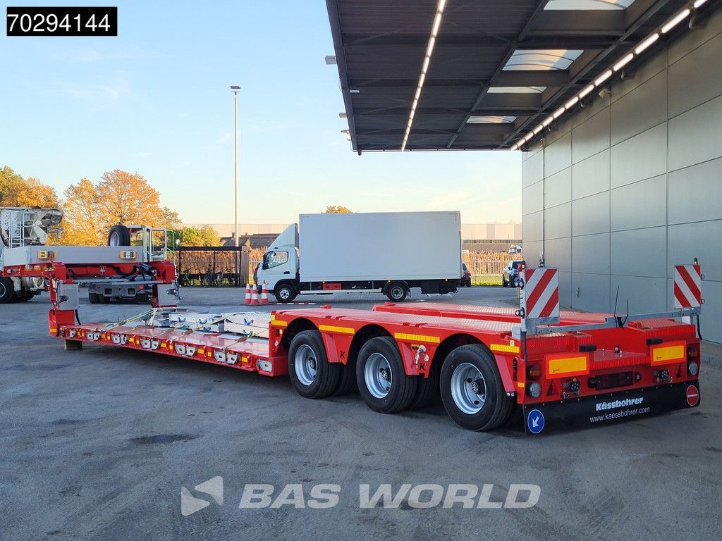 Kässbohrer LB3E 3 axles Extenable 540cm Gooseneck 3xSteeringaxle