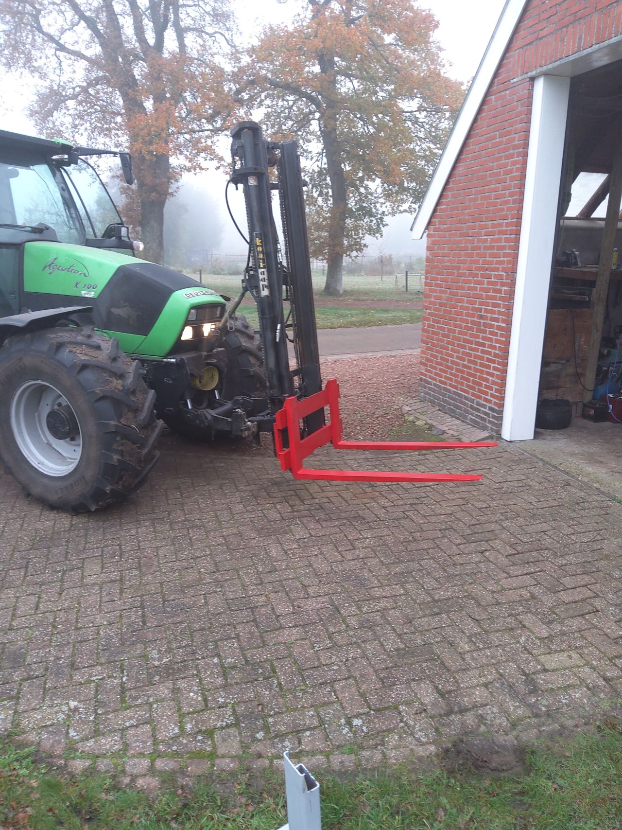 Hefmast Frontmast gereviseerde doorkijkmast