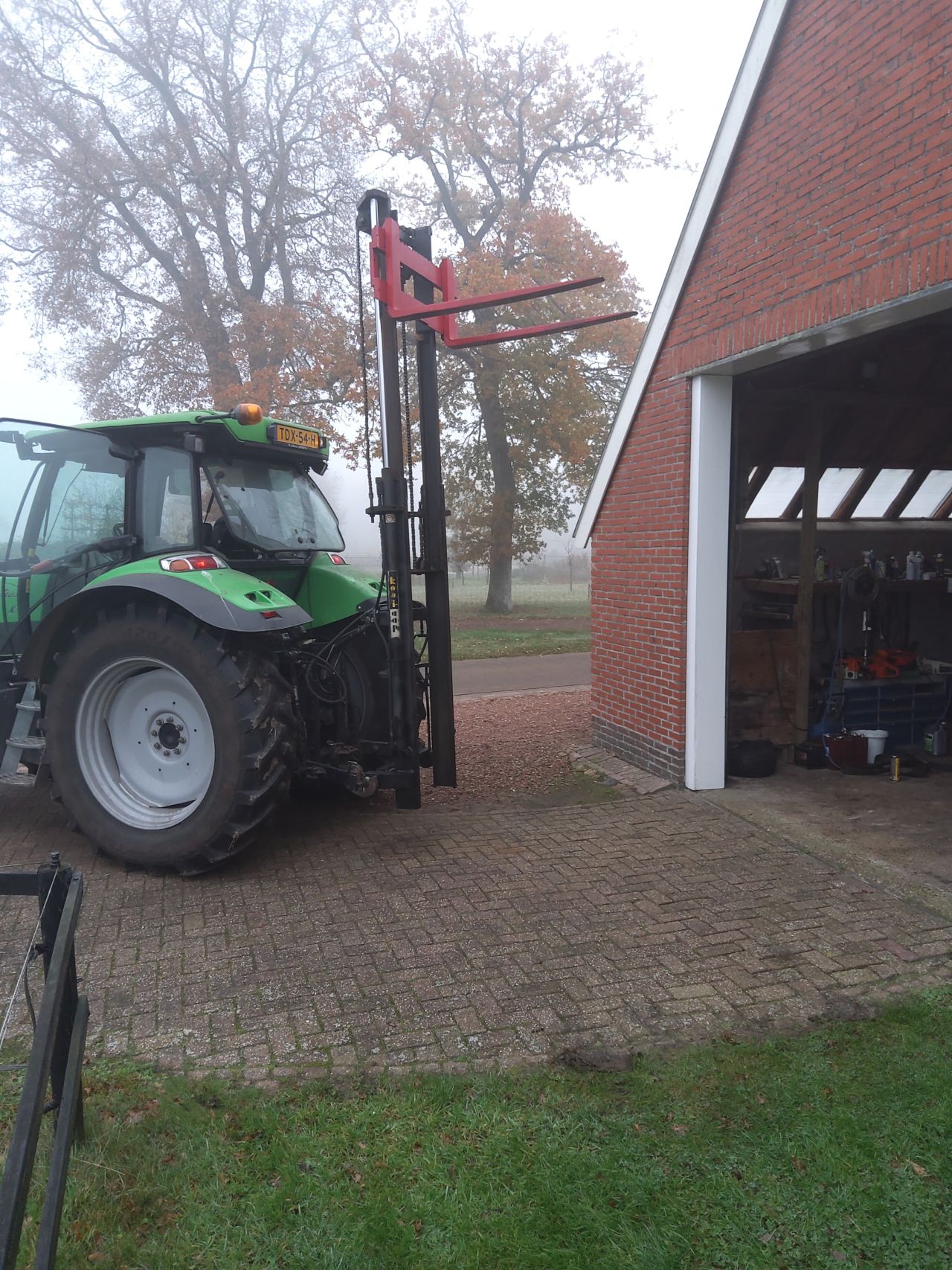 Hefmast Frontmast gereviseerde doorkijkmast