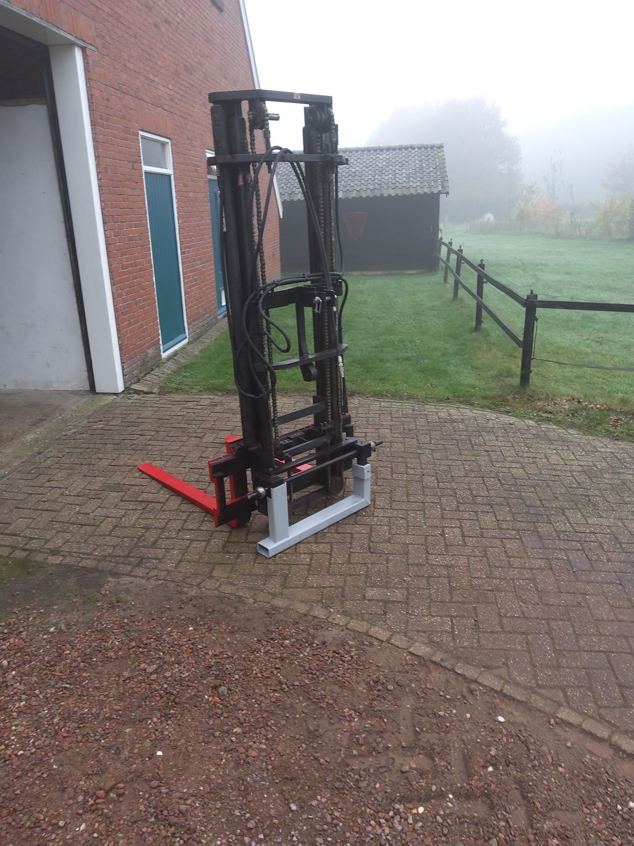 Hefmast Frontmast gereviseerde doorkijkmast