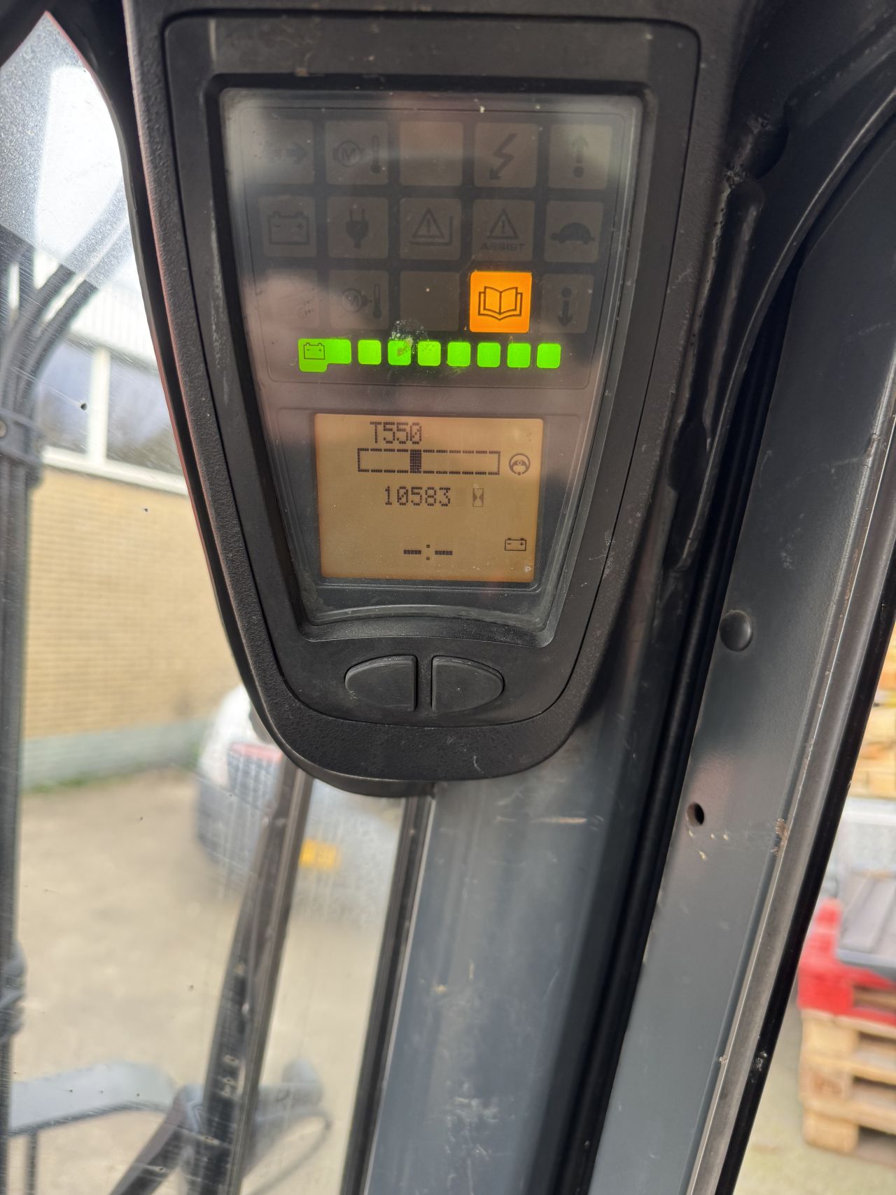 Linde E16 (2011) vorkenversteller 414cm freeliftmast