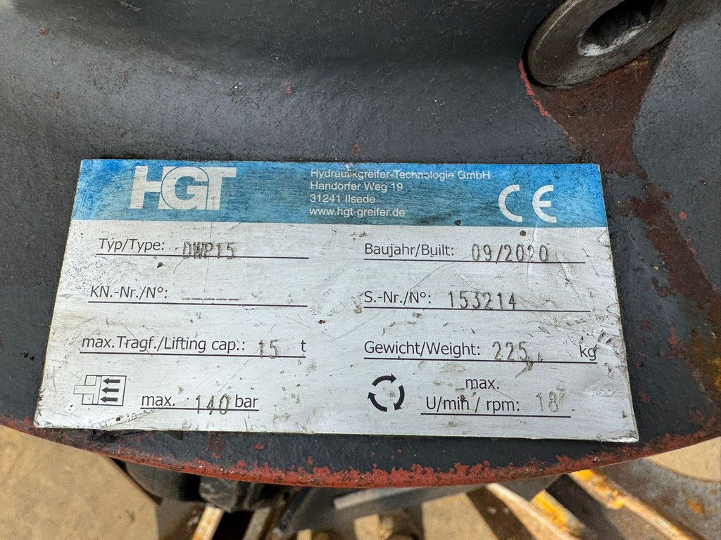 HGT 5 Tyne Grapple MT3.6-B-0600-5-HG