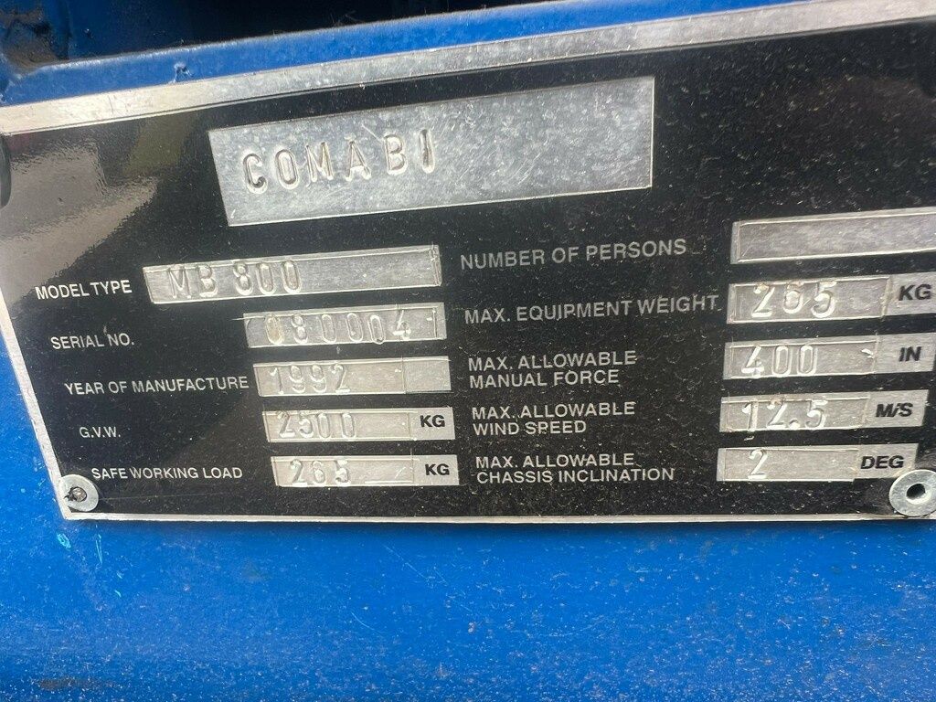 Comabi MB- 800