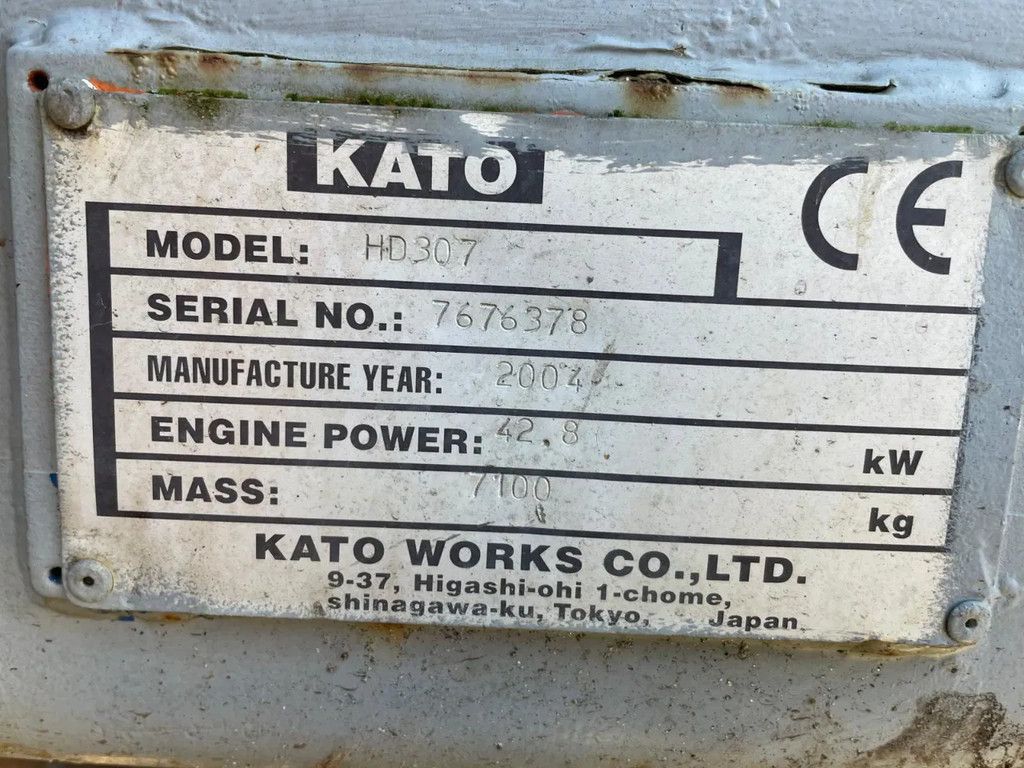 Kato HD307 Graafmachine