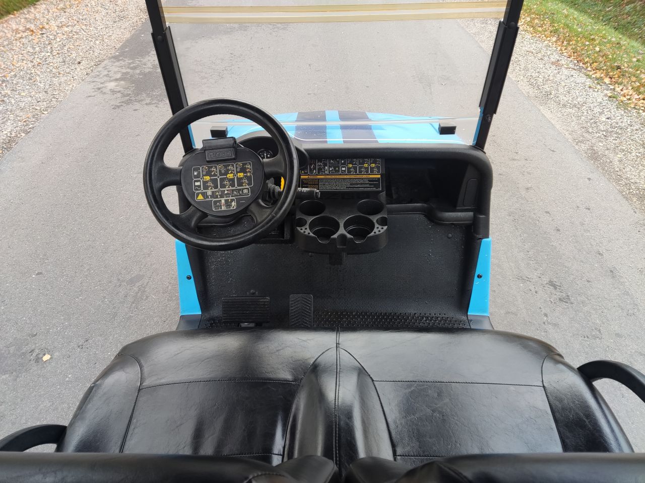 EZGO / Chevrolet golfkar (type Camaro, lederen zitting, etc)