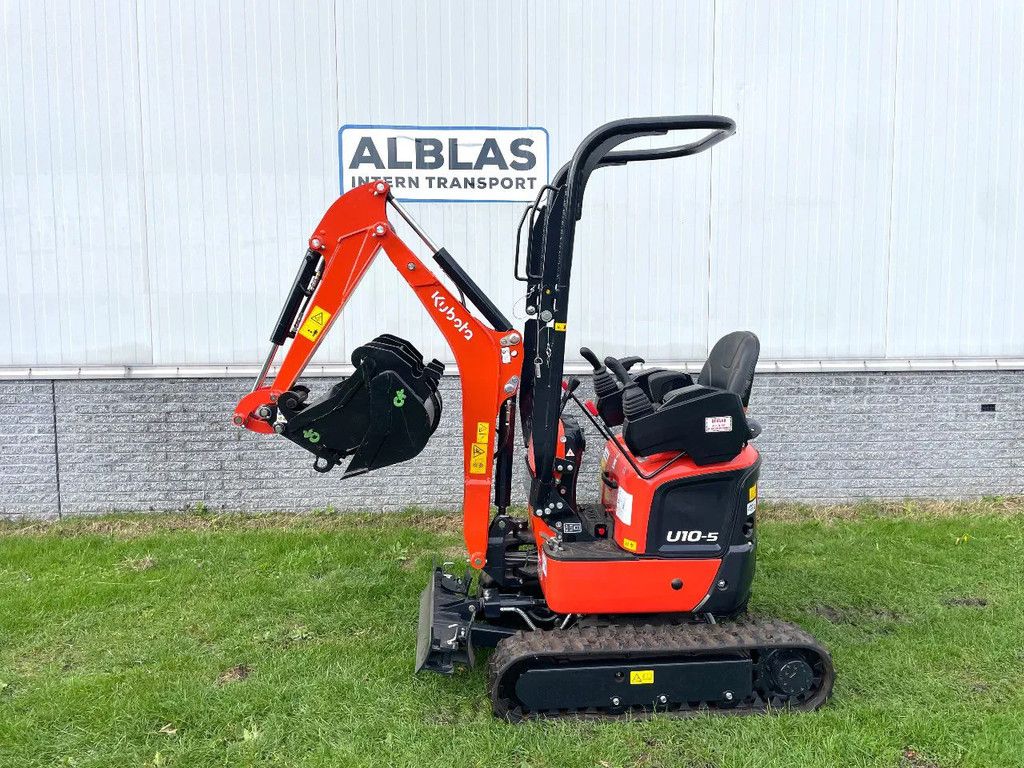 Kubota minigraafmachine U10-5 minigraver NIEUW! Met CW05