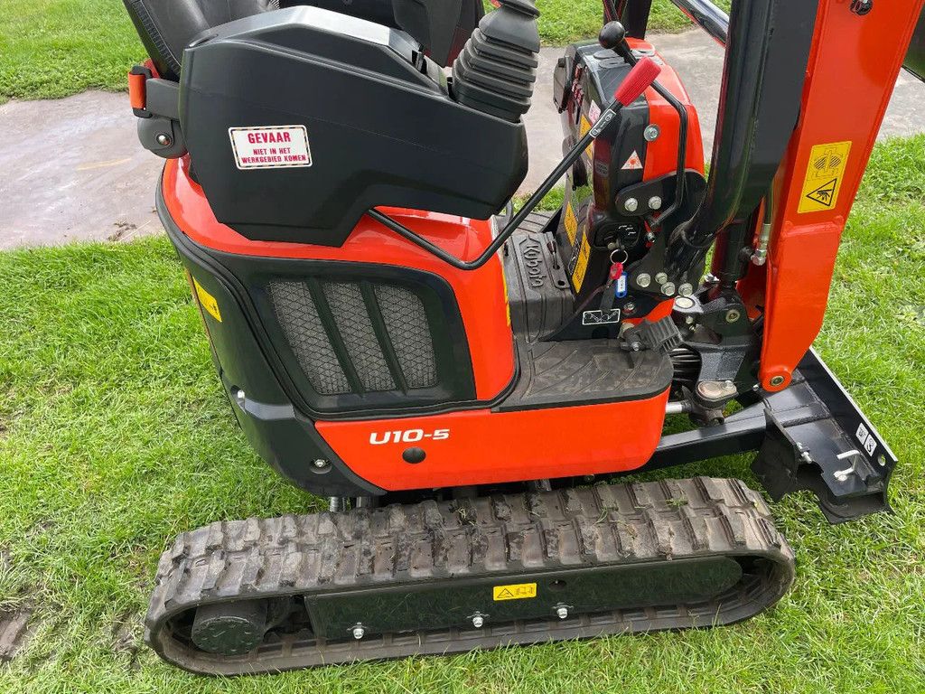 Kubota minigraafmachine U10-5 minigraver NIEUW! Met CW05