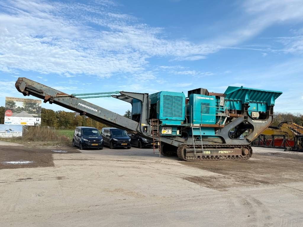 PowerScreen Premiertrak 1180 - Jaw Crusher / CAT Engine