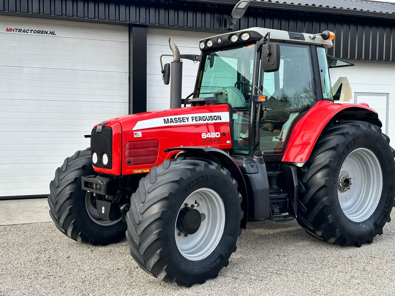 TE KOOP: zeer nette MASSEY FERGUSON 6480