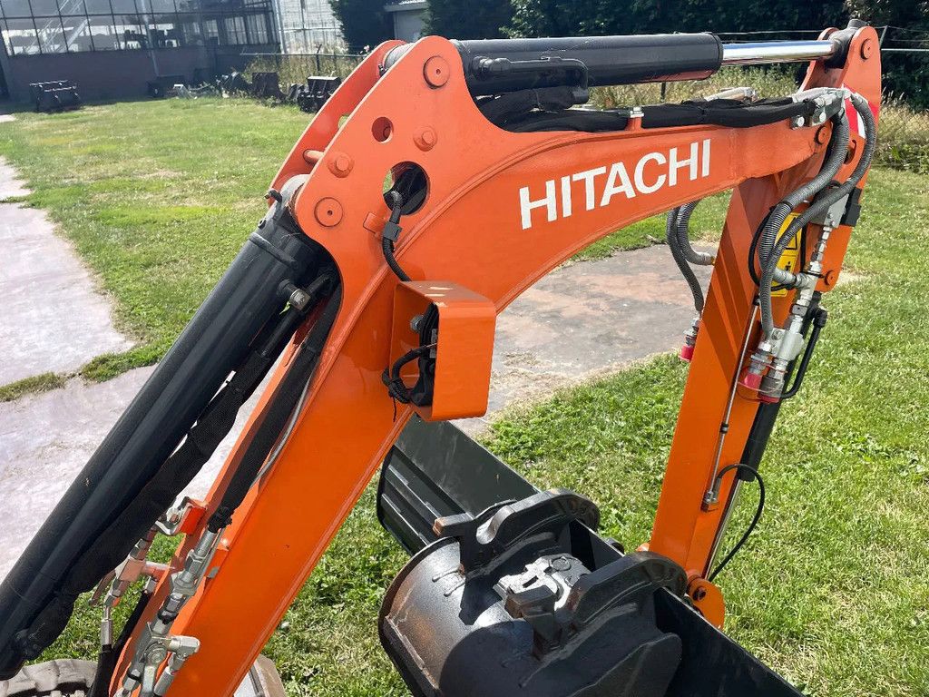 Hitachi ZX19U rupsgraafmachine CW05 hydr snelw met sloopsorteerfunctie slechts 485 uur
