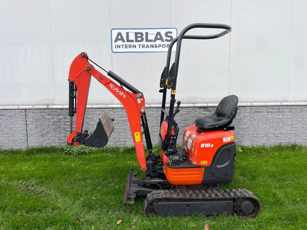Kubota Minigraver U10-3 in nette staat