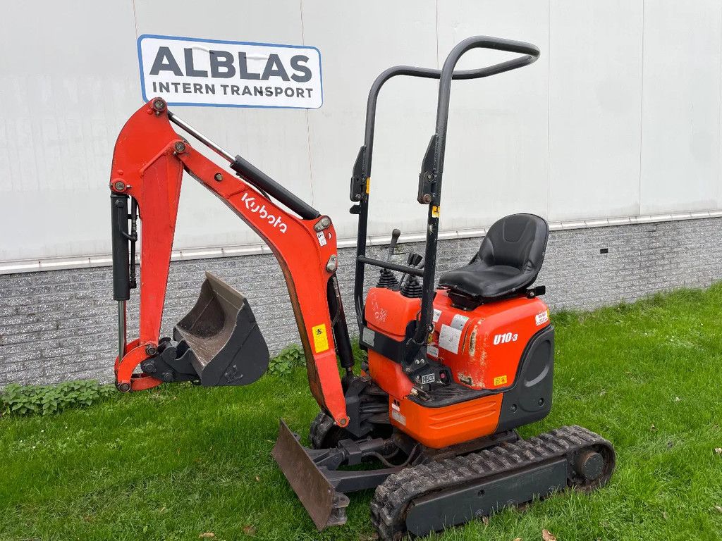 Kubota Minigraver U10-3 in nette staat