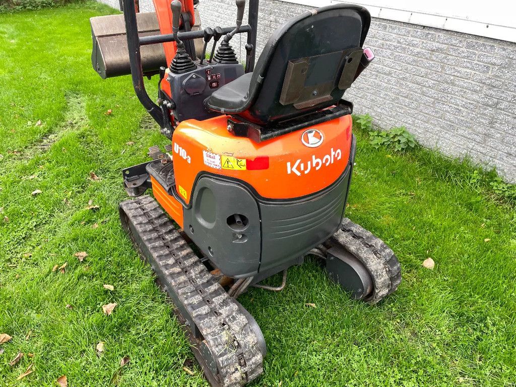 Kubota Minigraver U10-3 in nette staat