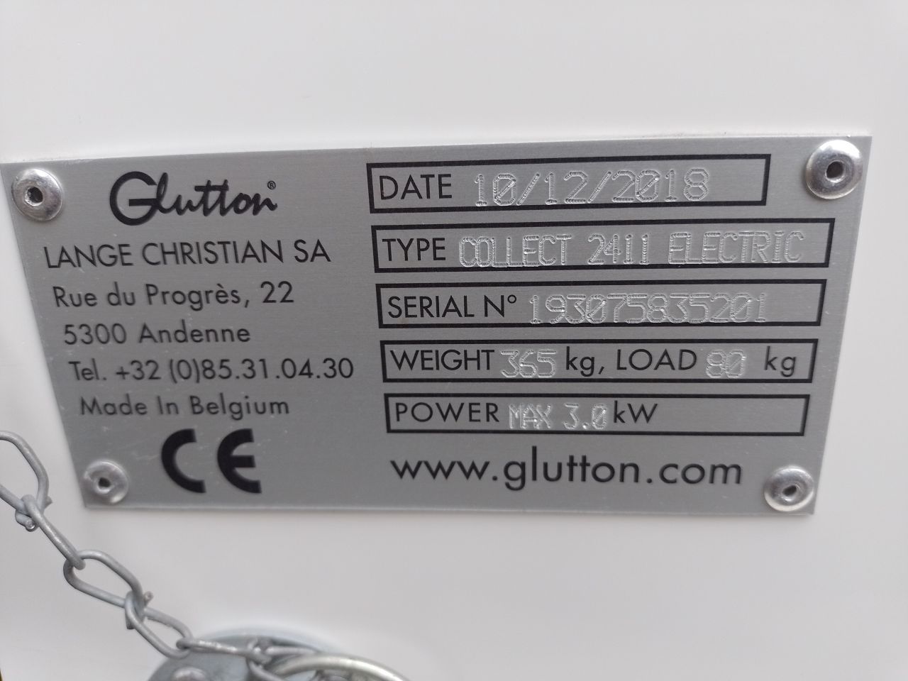 Glutton Electric zwerfafvalzuiger, afvalzuiger