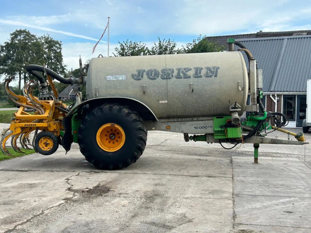 Joskin Cobra 10 m3 + Bouwlandbemester vacuumtank mesttank