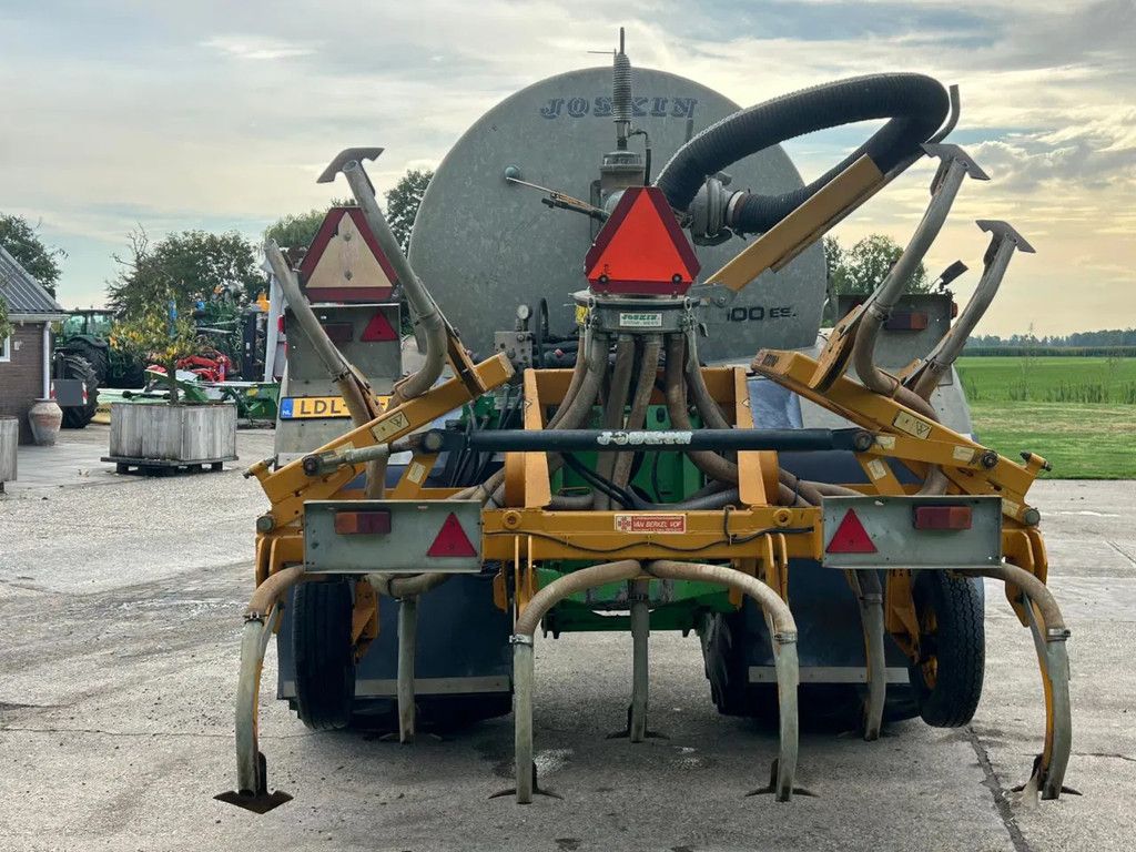 Joskin Cobra 10 m3 + Bouwlandbemester vacuumtank mesttank