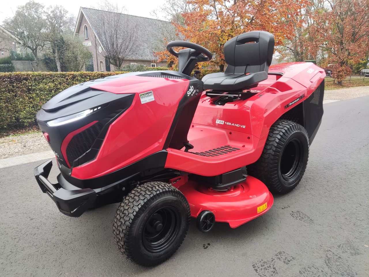 NIEUWE AL-KO zitmaaier (type T24-1254 HDV2SD, 24 pk, 125 cm)