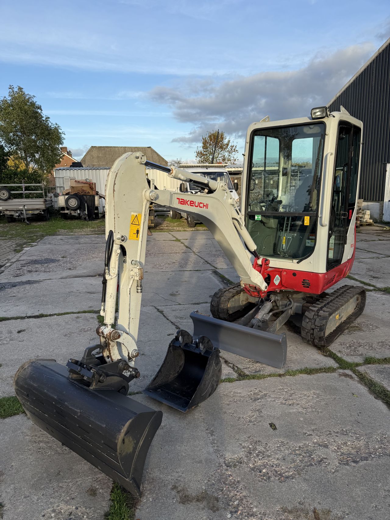 Diverse minigravers Kubota Volvo Takeuchi