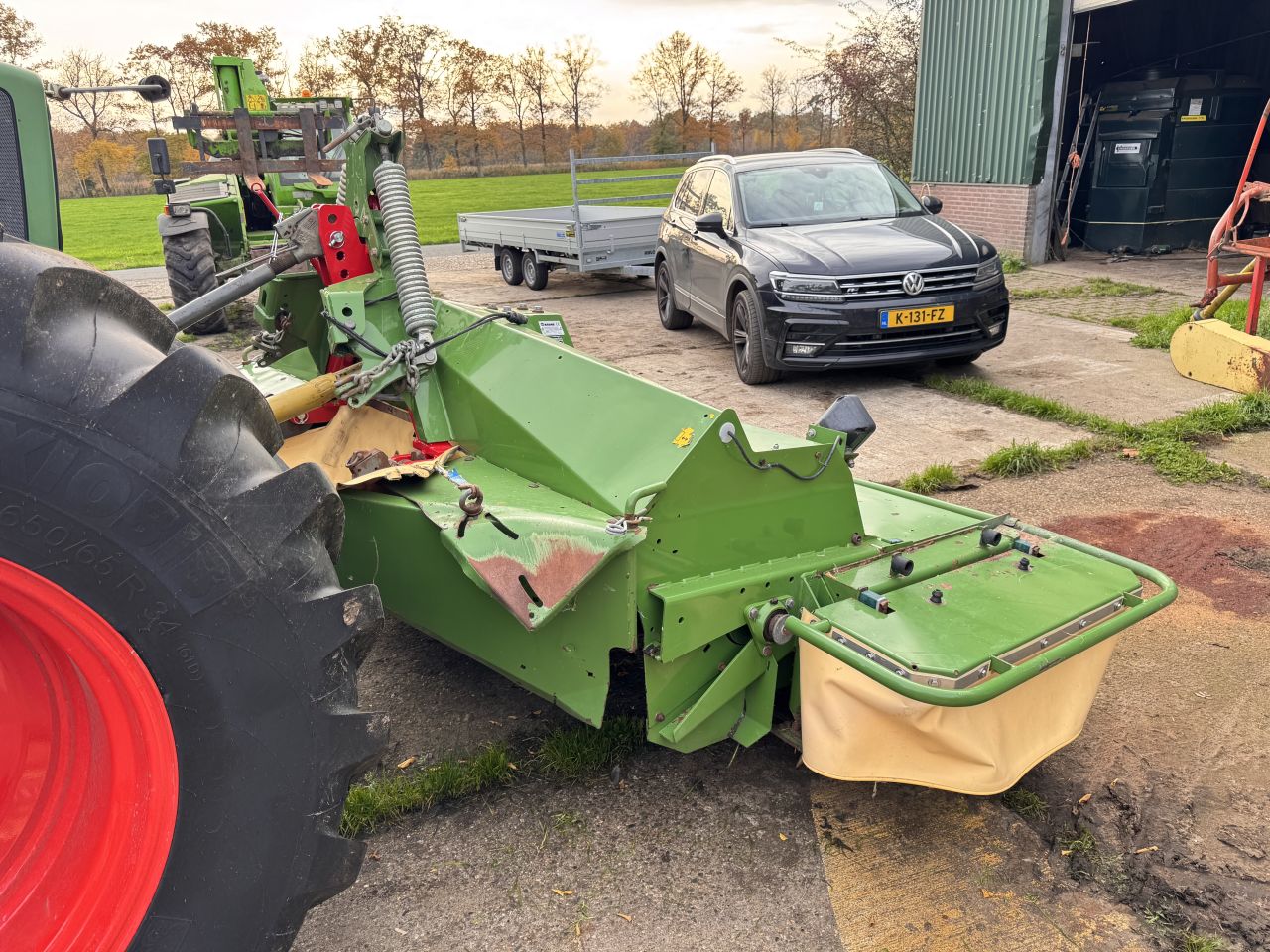 Krone Easycut 32 CV Float frontmaaier met kneuzer
