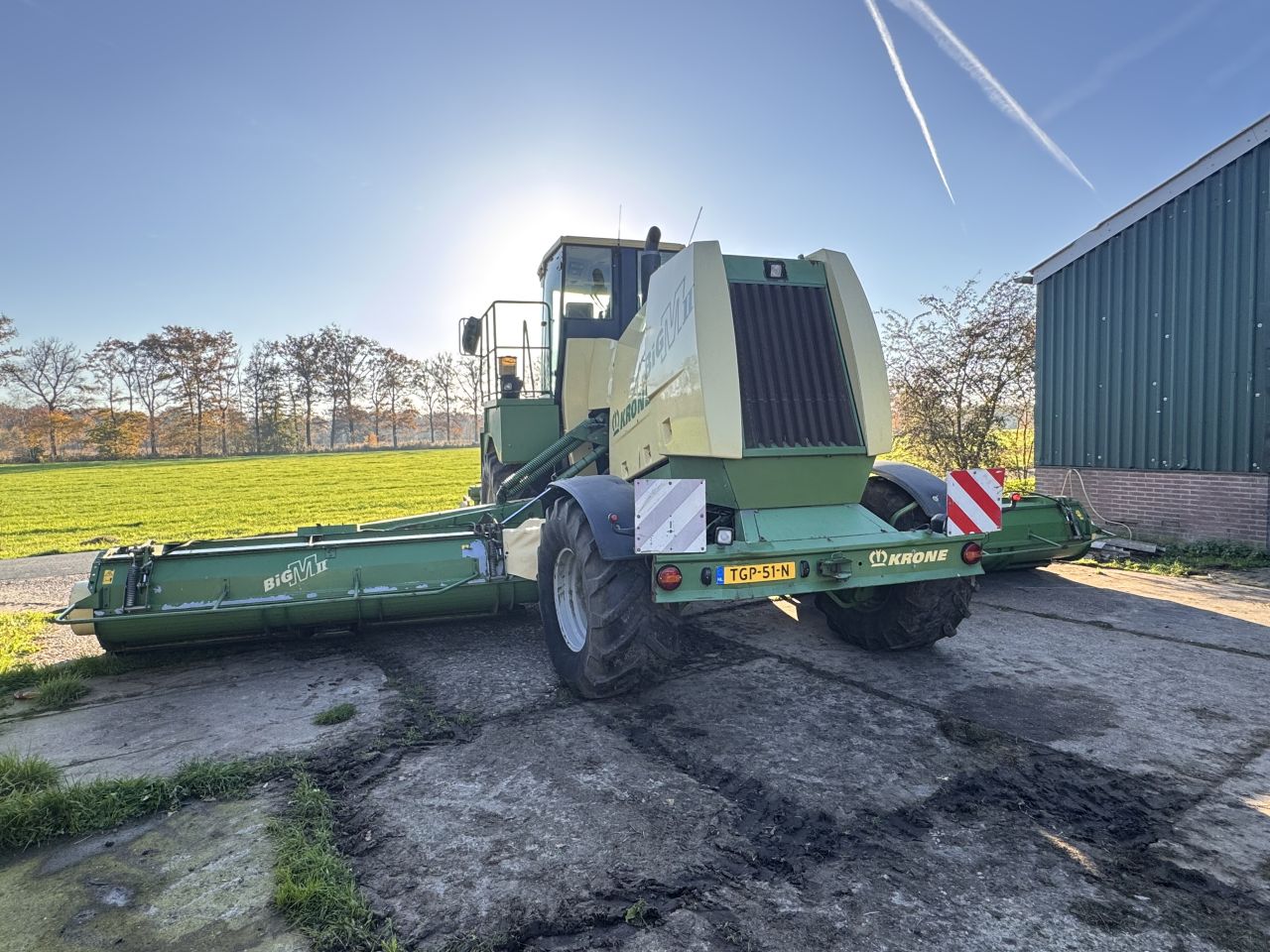 Krone Big M II CV zelfrijdende maaier met vijzels