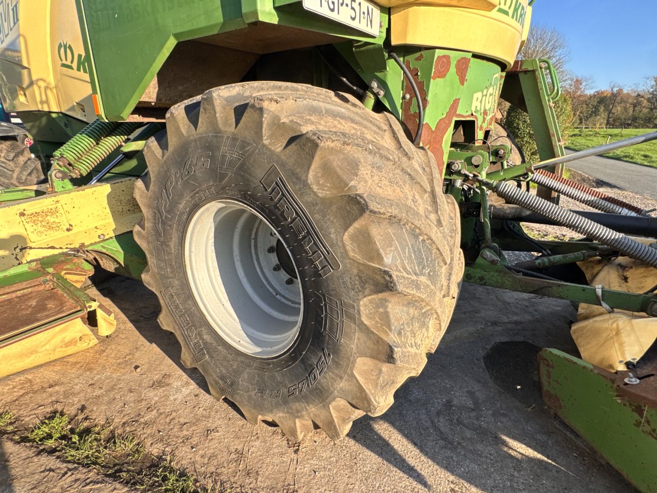 Krone Big M II CV zelfrijdende maaier met vijzels