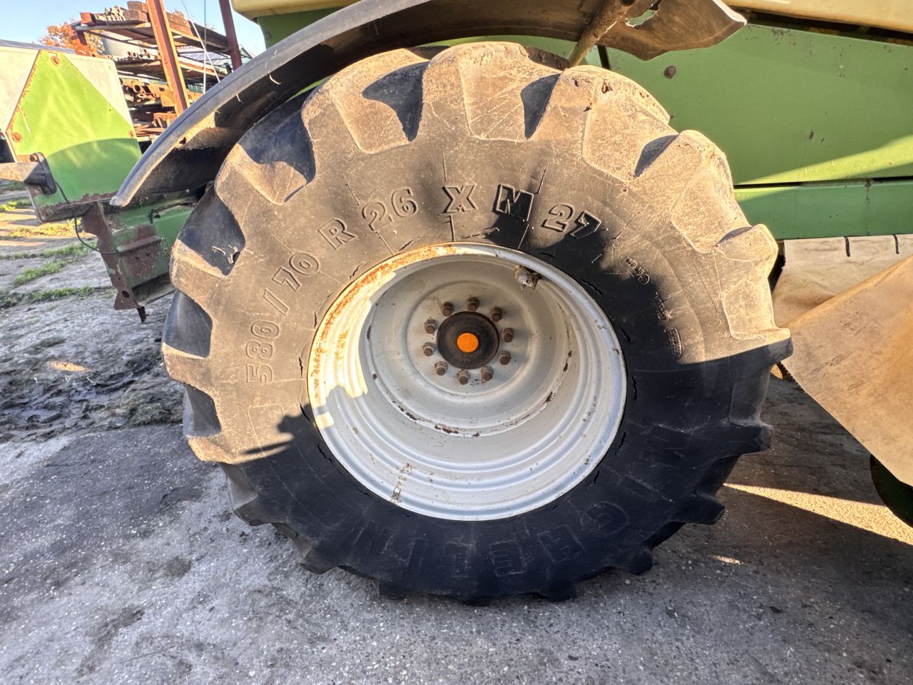 Krone Big M II CV zelfrijdende maaier met vijzels