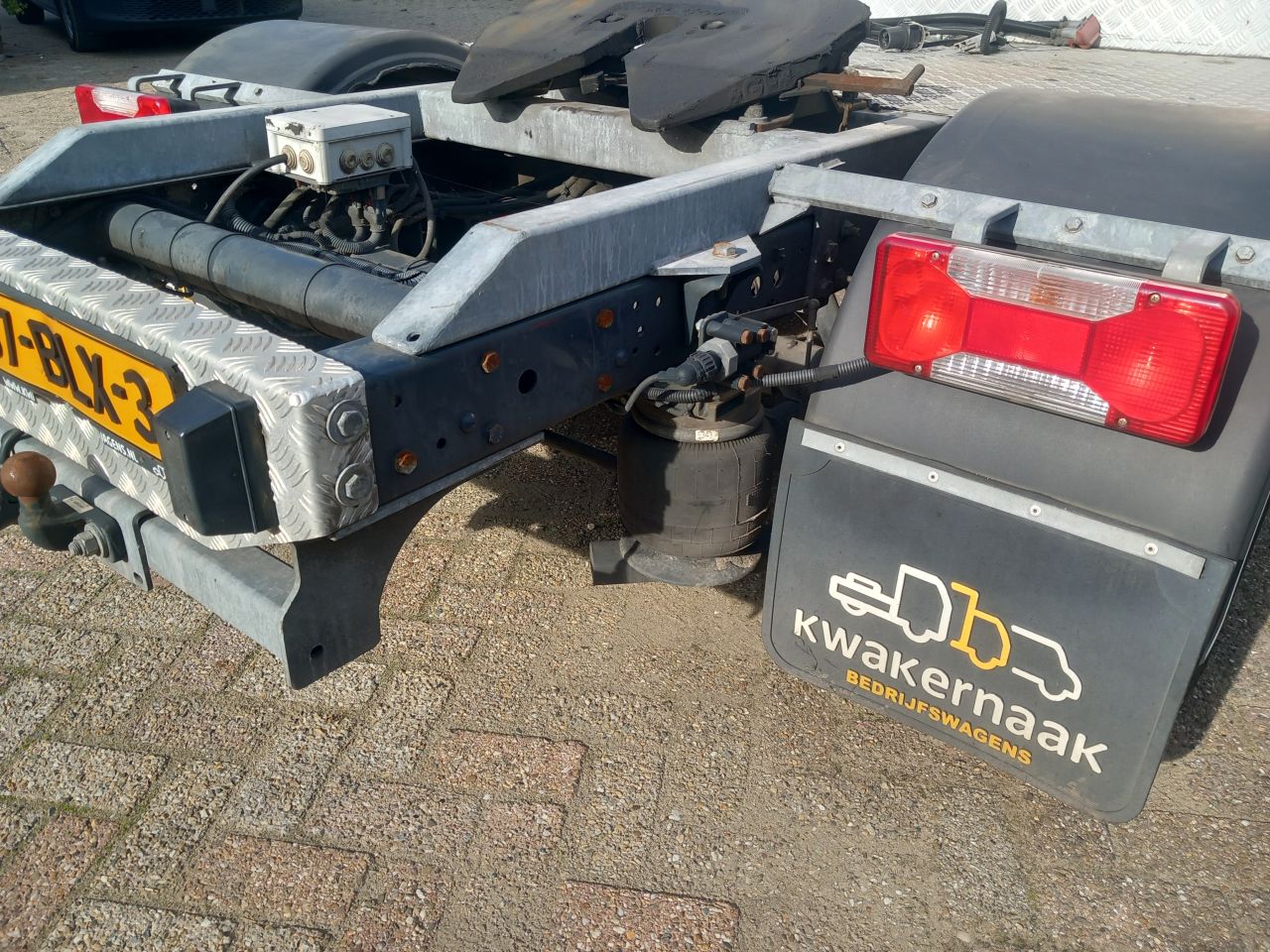 Iveco Daily 50C14N met Veldhuizen (kiep)trailer