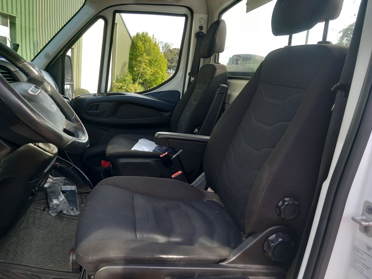 Iveco Daily 50C14N met Veldhuizen (kiep)trailer