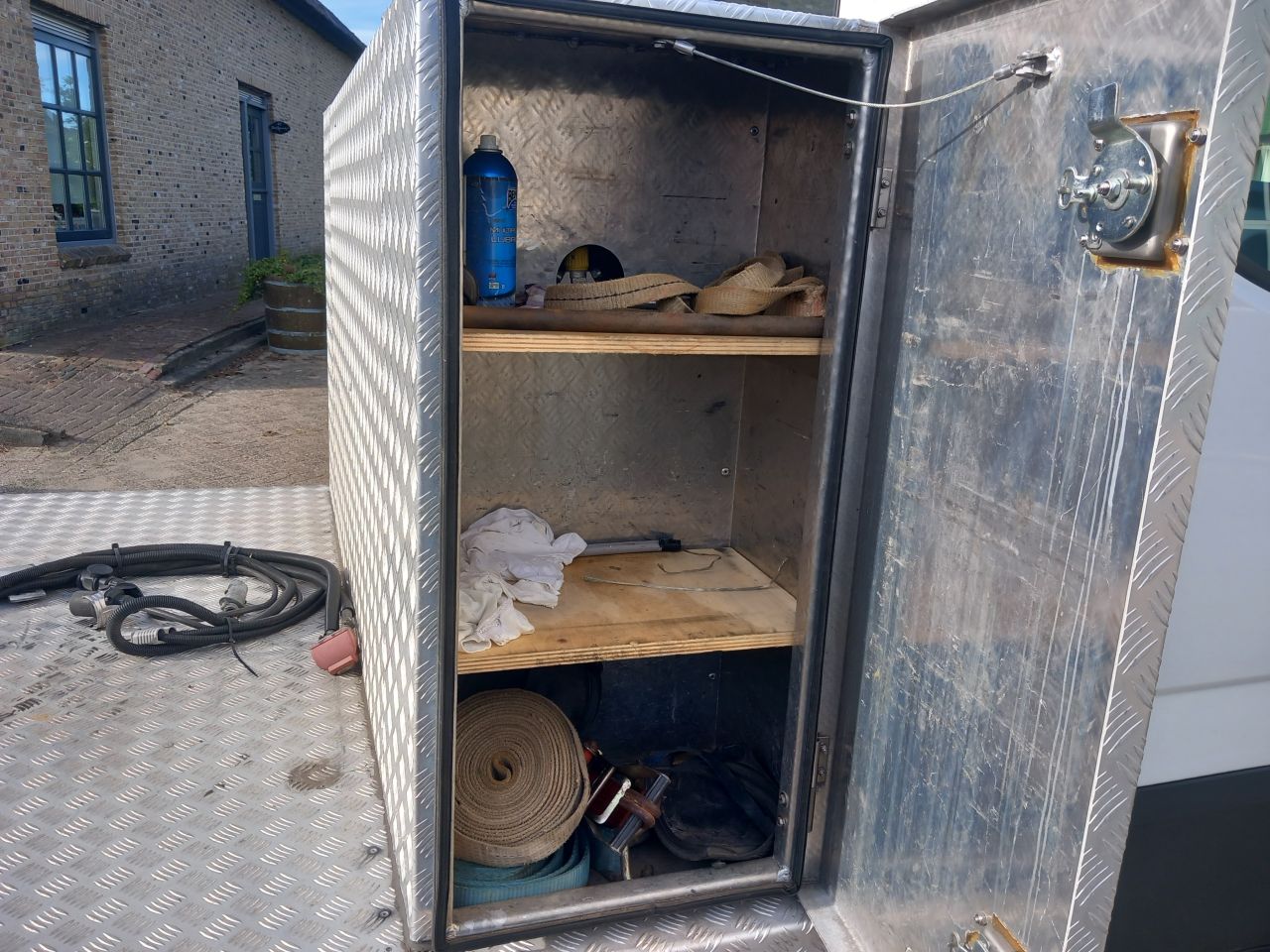 Iveco Daily 50C14N met Veldhuizen (kiep)trailer