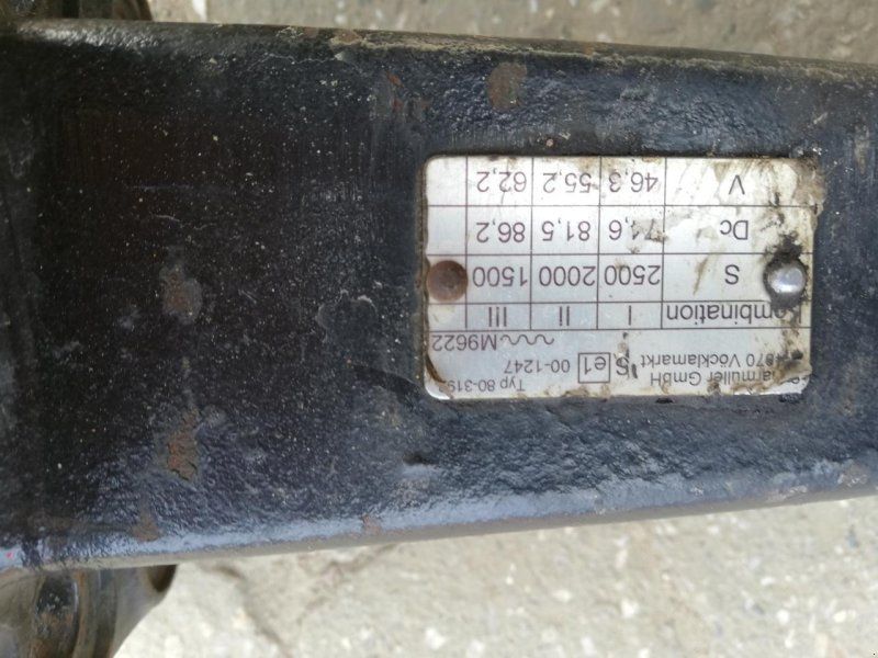 Grimme Scharmüller Zugkugelkupplung